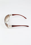 JEAN PAUL GAULTIER SS 2002 DETACHABLE SHIELD SUNGLASSES