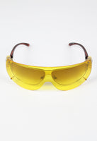 JEAN PAUL GAULTIER SS 2002 DETACHABLE SHIELD SUNGLASSES