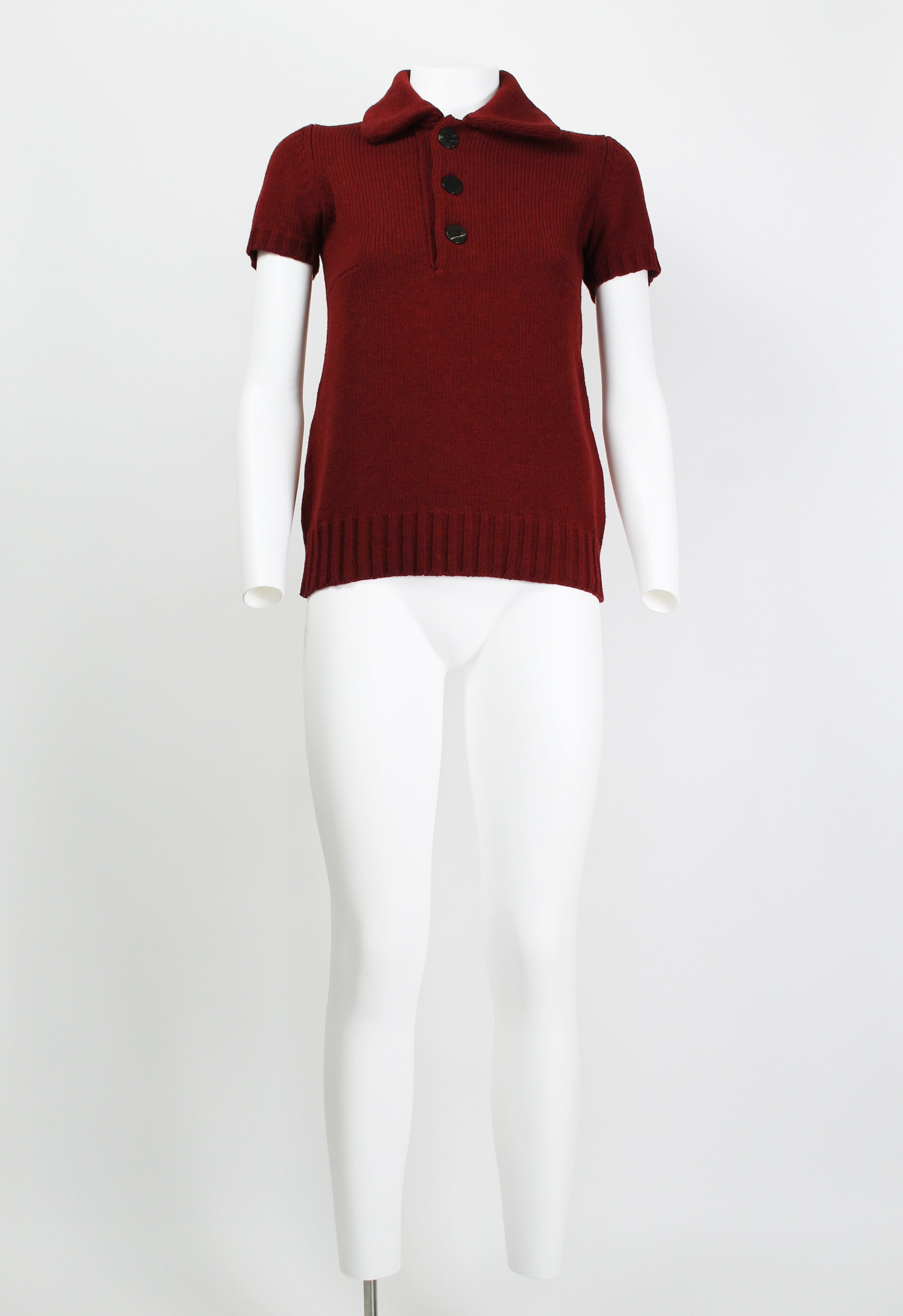 Junya Watanabe FW 1996 oversized button polo