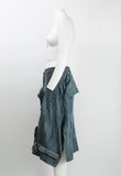 Junya Watanabe reconstructed denim trench skirt SS 2006