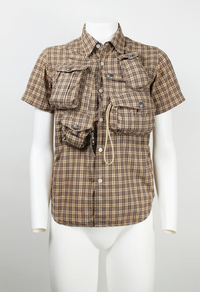 JUNYA WATANABE MAN SS 2005 MULTI POCKET CARGO SHIRT