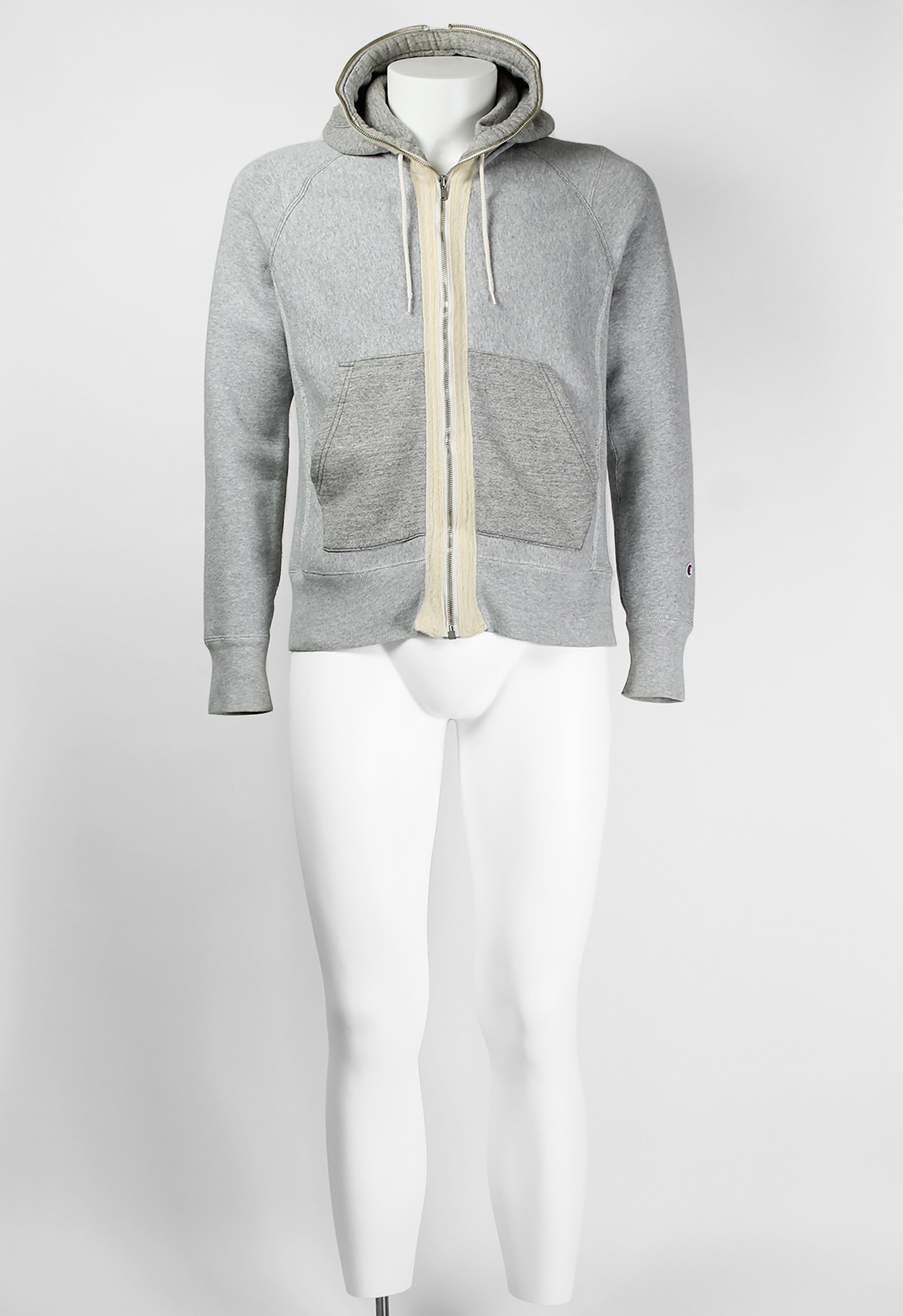 JUNYA WATANABE MAN 2011 RECONSTRUCTED FULL ZIP HOODIE