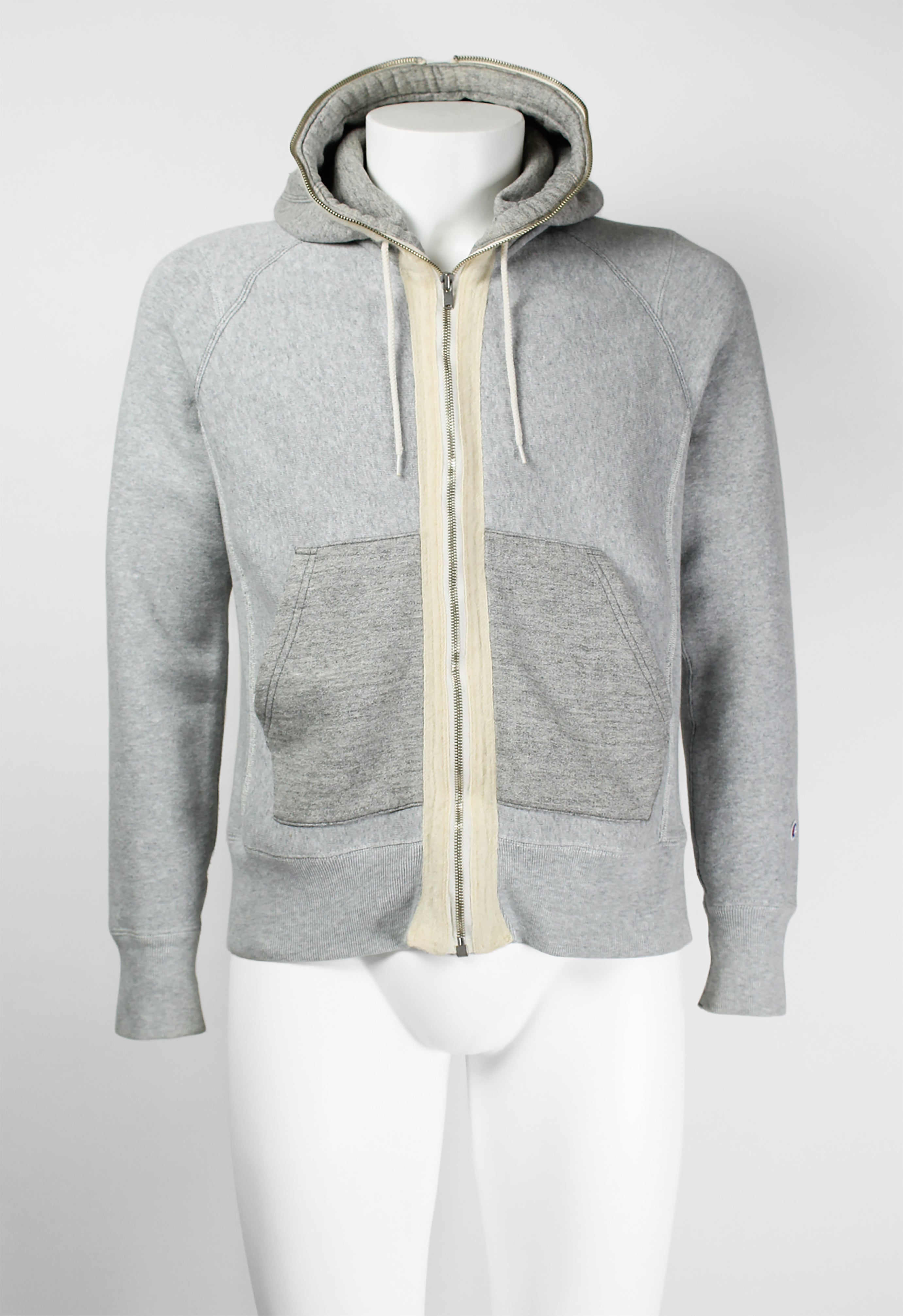 JUNYA WATANABE MAN 2011 RECONSTRUCTED FULL ZIP HOODIE