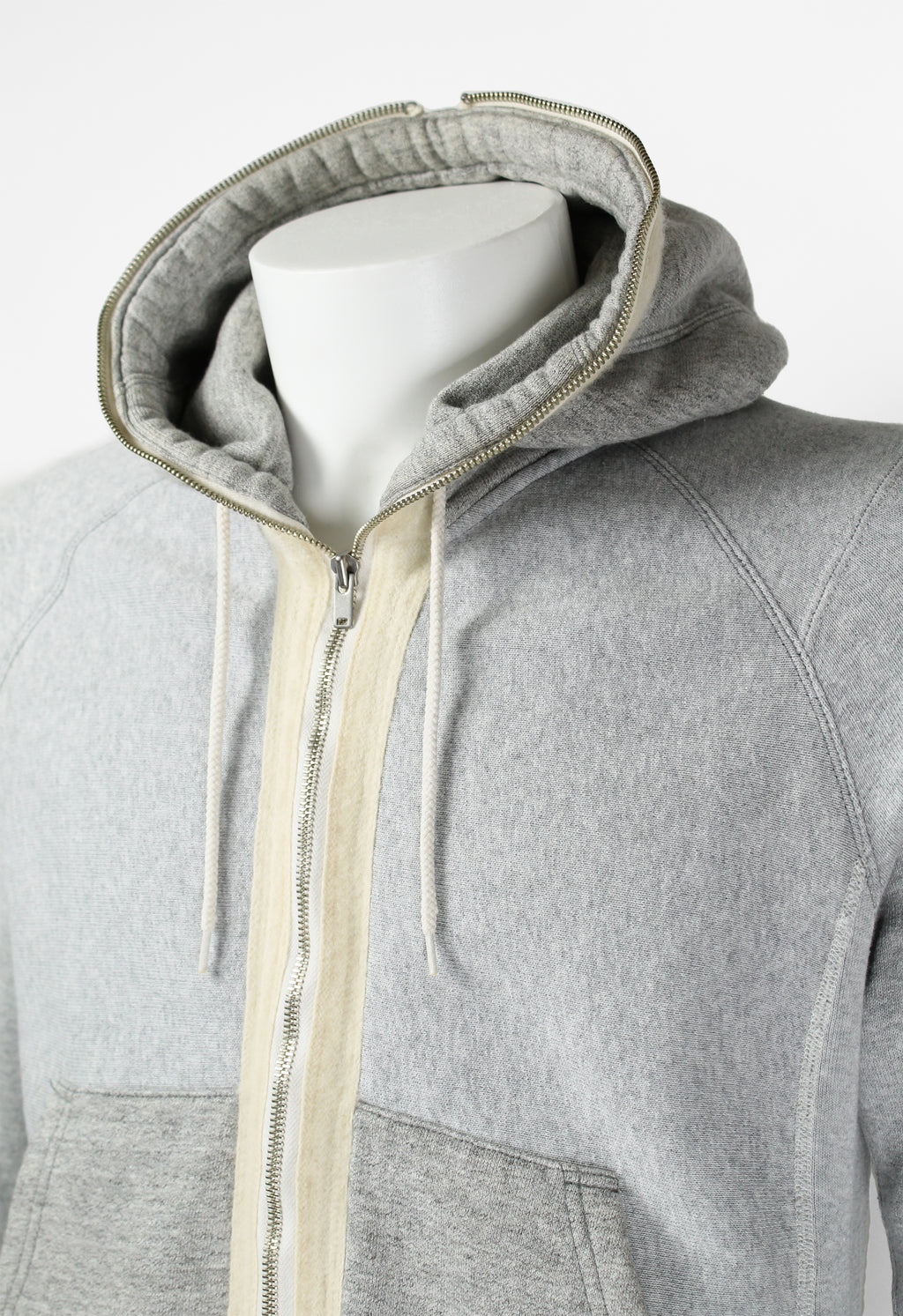 JUNYA WATANABE MAN 2011 RECONSTRUCTED FULL ZIP HOODIE