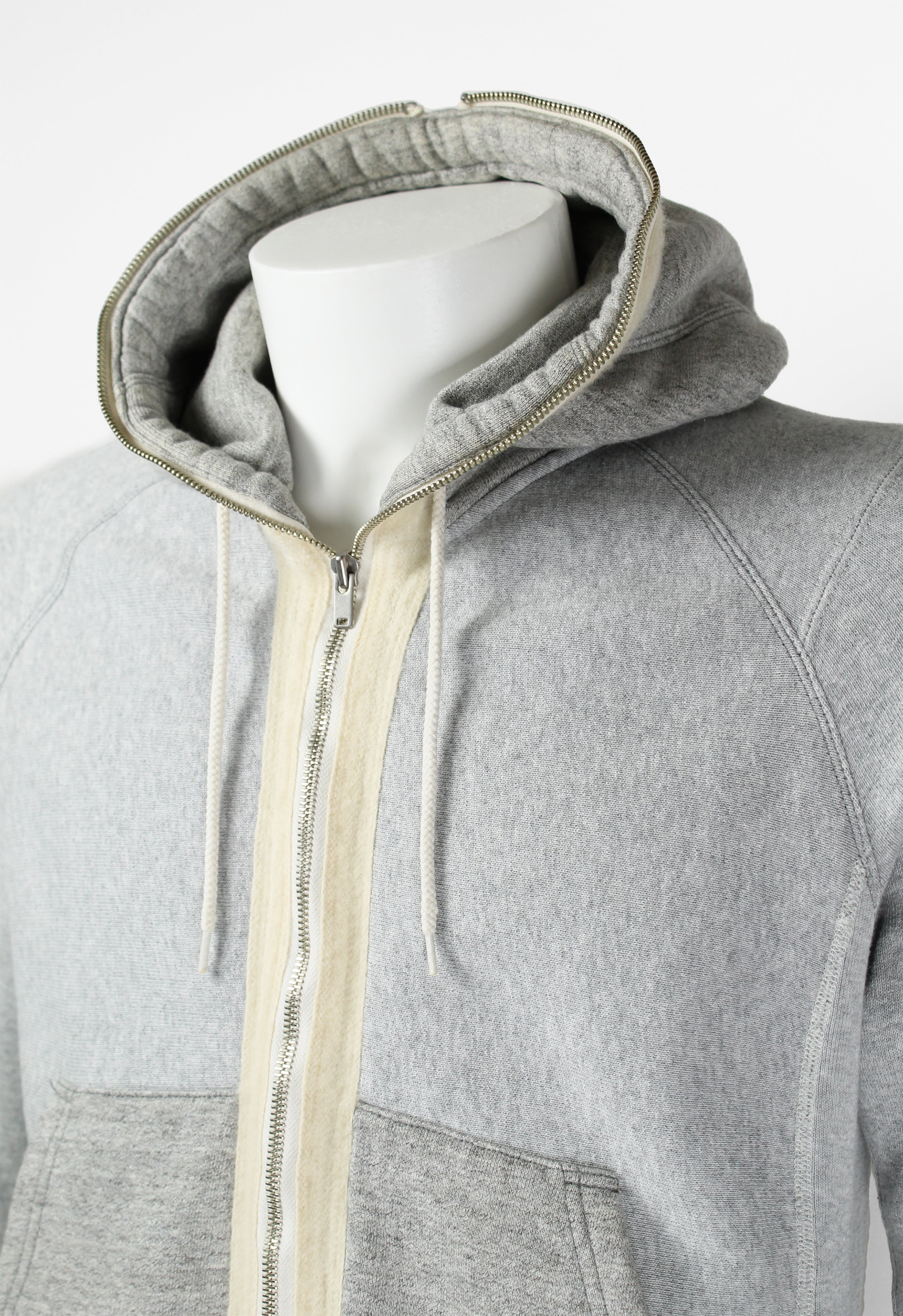 JUNYA WATANABE MAN 2011 RECONSTRUCTED FULL ZIP HOODIE