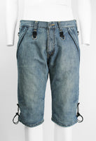 JUNYA WATANABE MAN SS 2005 DENIM D-RING SHORTS