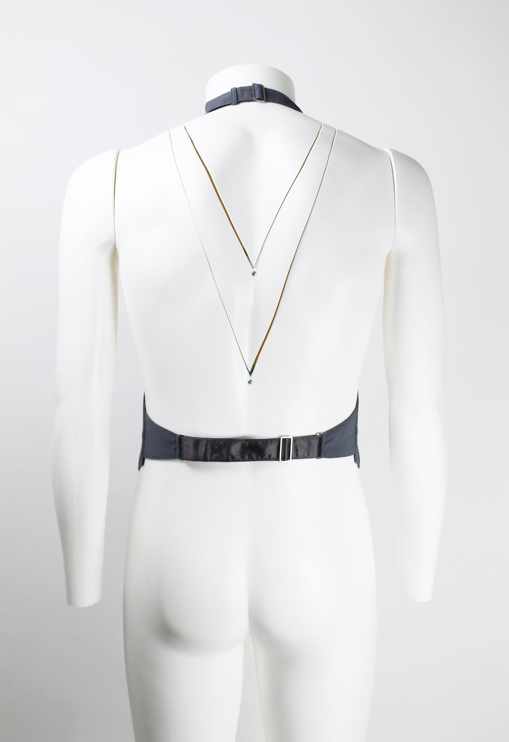 MAISON MARTIN MARGIELA SS 2009 HALTER NECK WAISTCOAT
