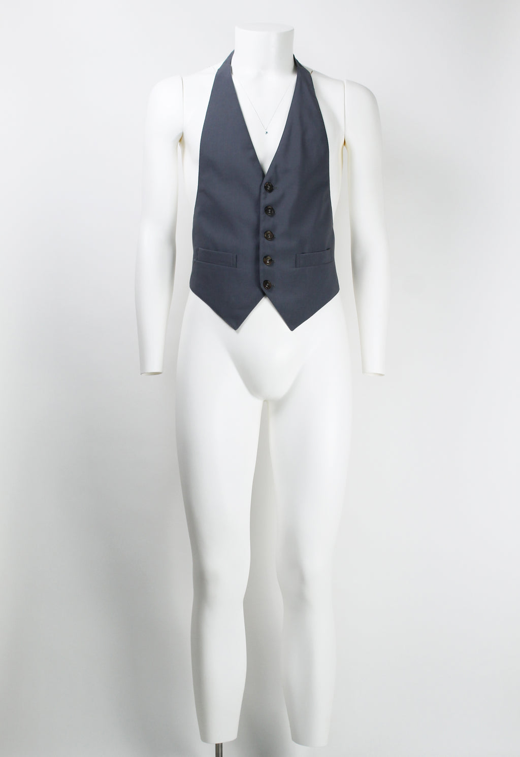MAISON MARTIN MARGIELA SS 2009 HALTER NECK WAISTCOAT