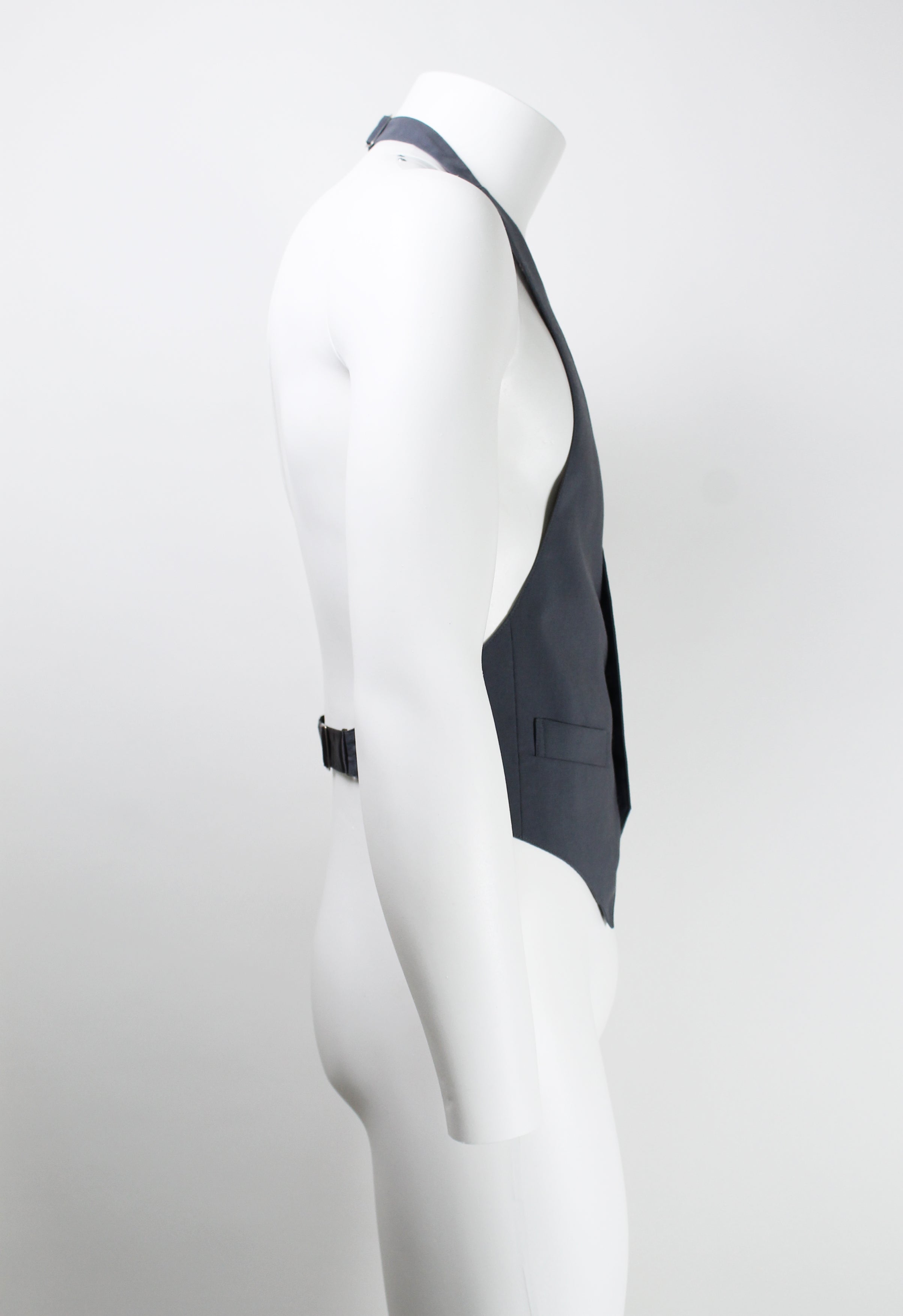 MAISON MARTIN MARGIELA SS 2009 HALTER NECK WAISTCOAT