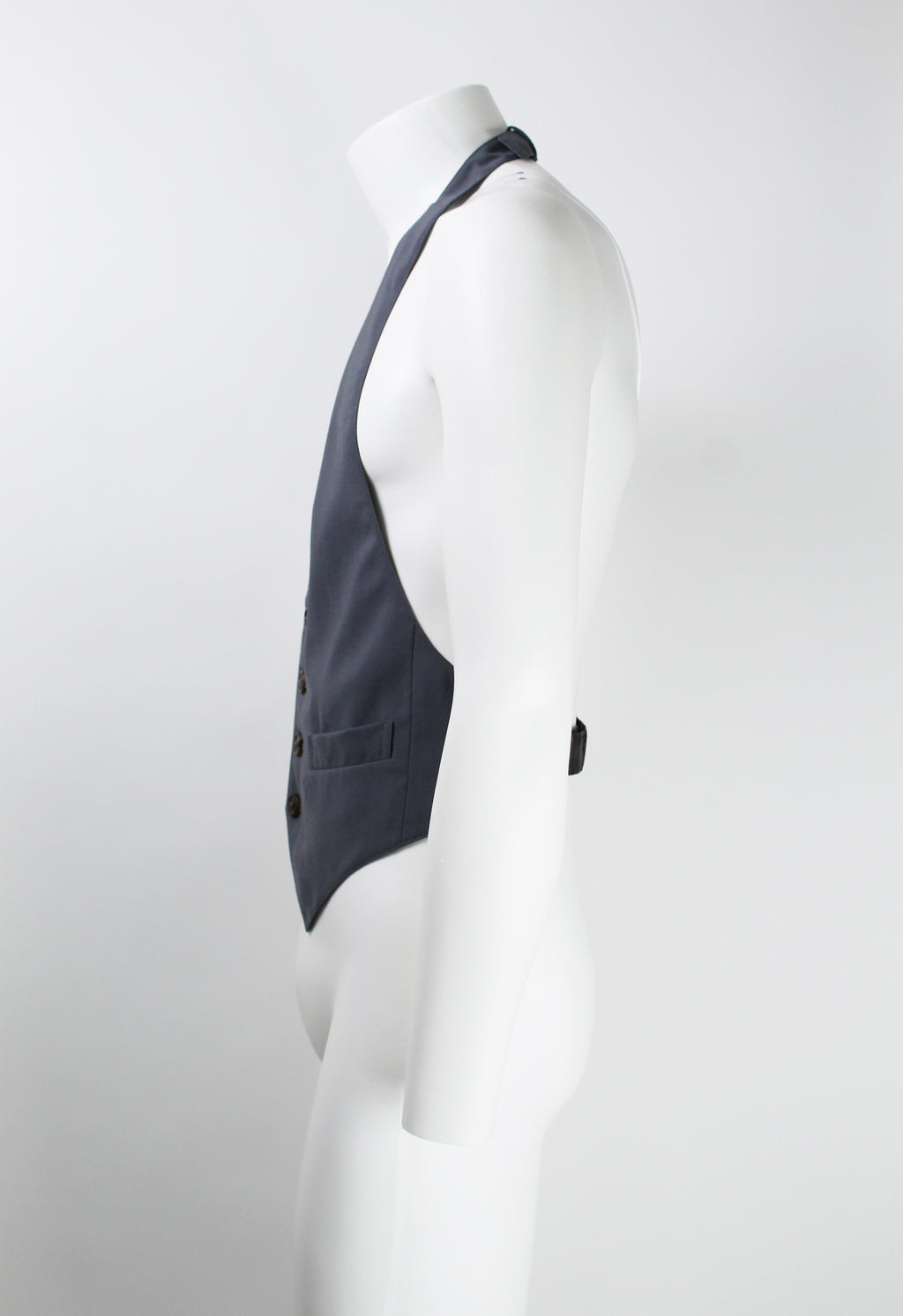 MAISON MARTIN MARGIELA SS 2009 HALTER NECK WAISTCOAT