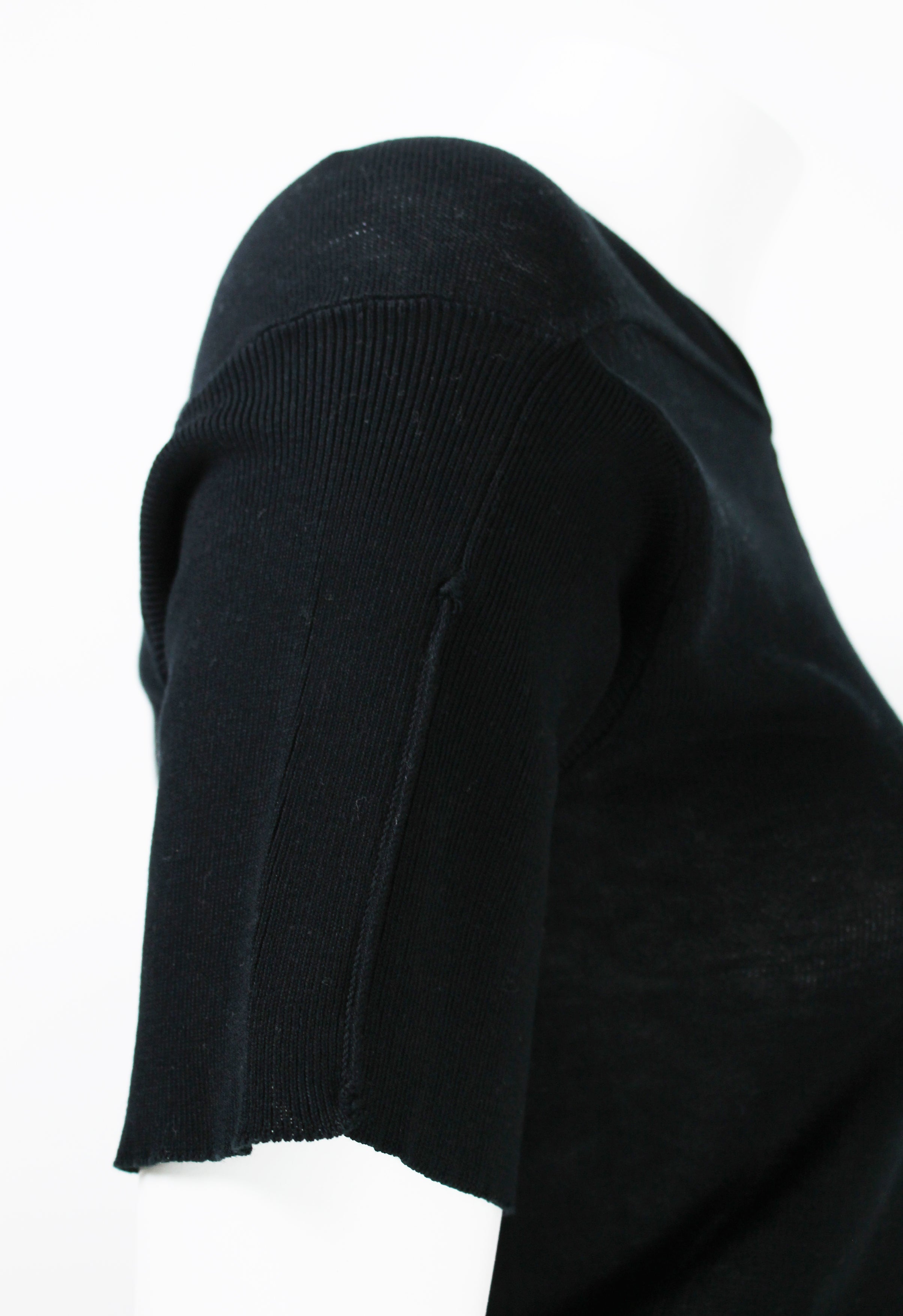 MAISON MARTIN MARGIELA SS 2004 RIBBED KNIT TOP