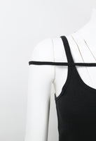 MAISON MARTIN MARGIELA SS 2008 MULTI-STRAP VEST