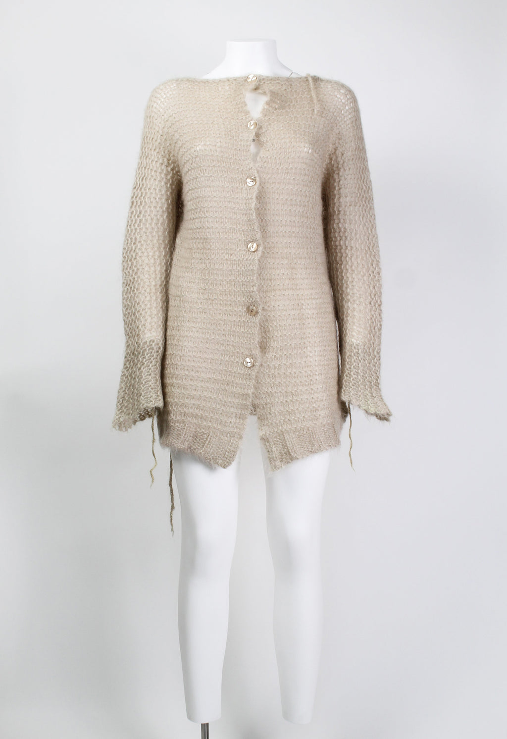 Maison Martin Margiela FW 1993 mohair cardigan