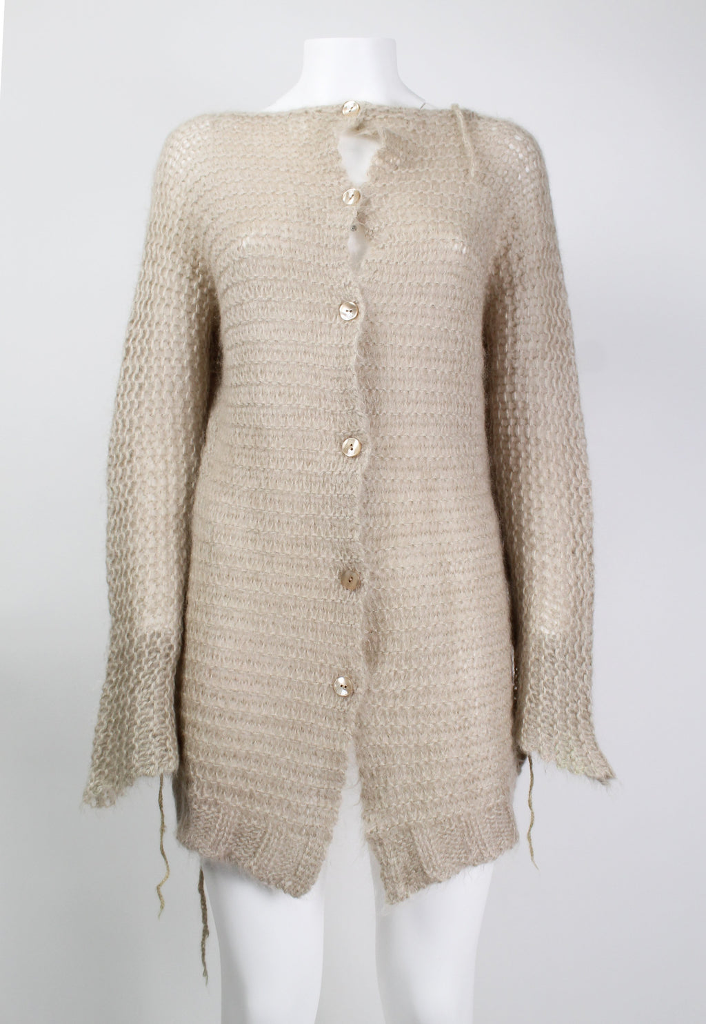Maison Martin Margiela FW 1993 mohair cardigan