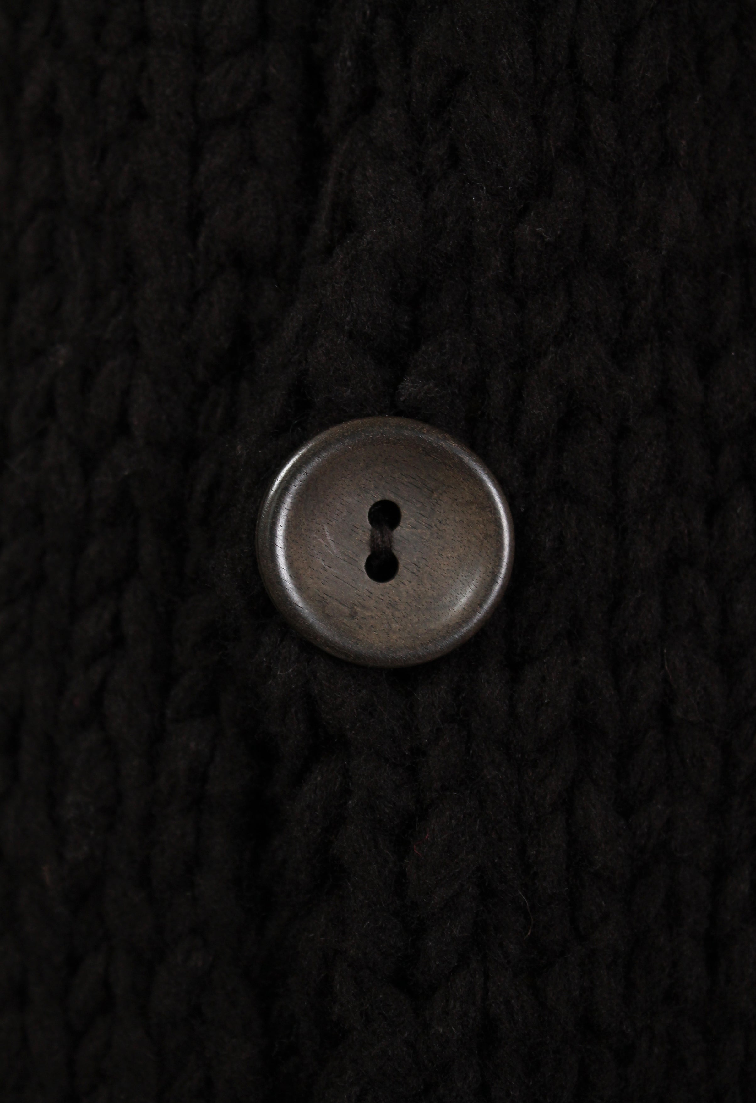 MAISON MARTIN MARGIELA FW 2004 HEAVY KNIT CARDIGAN