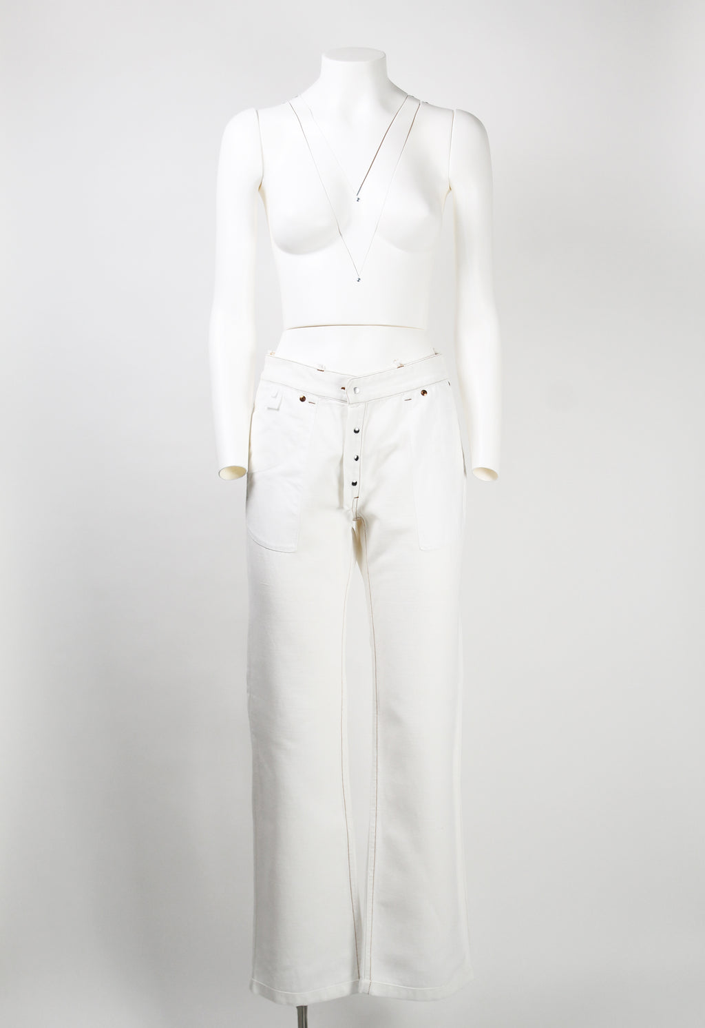 MAISON MARTIN MARGIELA SS 2003 INSIDE OUT JEANS