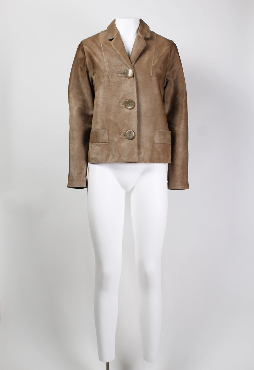 MARNI FW 2001 CALF HAIR JACKET