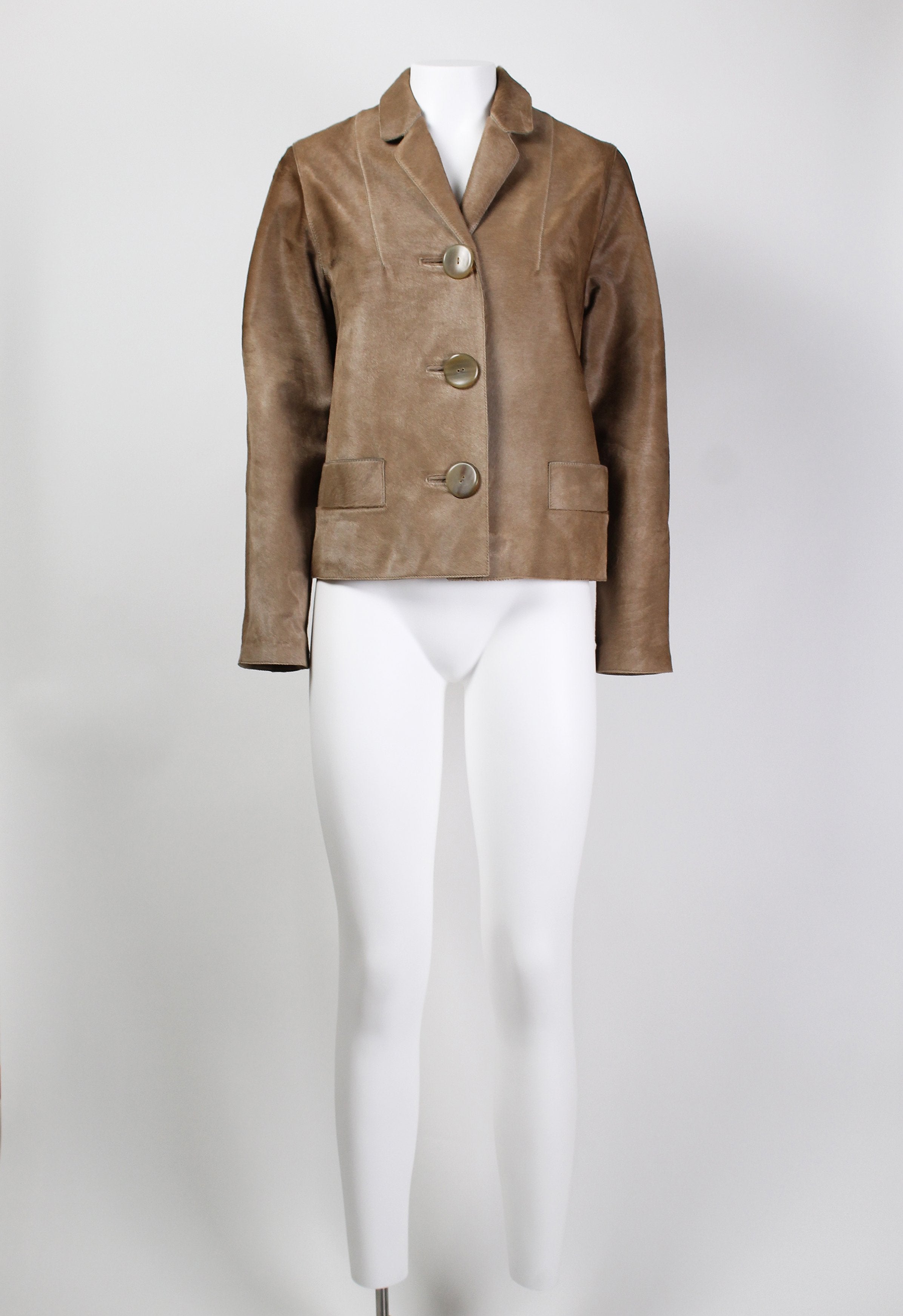 MARNI FW 2001 CALF HAIR JACKET