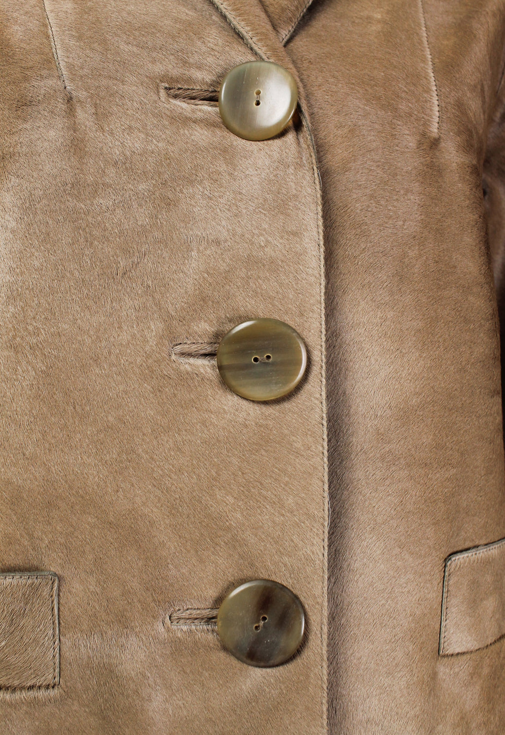 Marni FW 2001 calf hair jacket