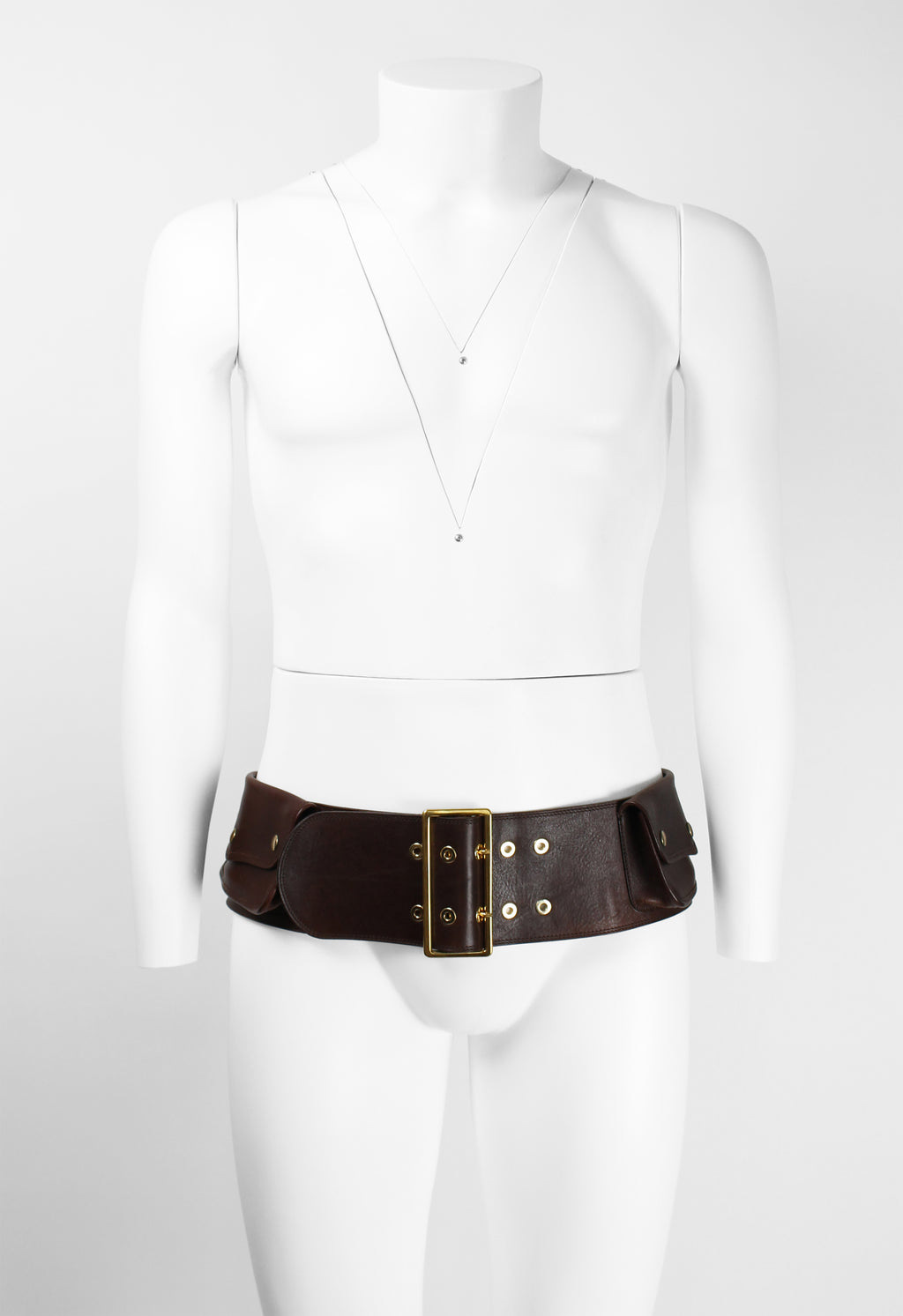 MARNI SS 2003 LEATHER BELT BAG