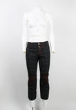 CHRISTOPHER NEMETH RECONSTRUCTED 3D PATCHWORK TROUSERS