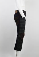 CHRISTOPHER NEMETH RECONSTRUCTED 3D PATCHWORK TROUSERS