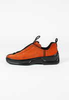 PRADA FW 1999 ORANGE SUEDE TRAINERS