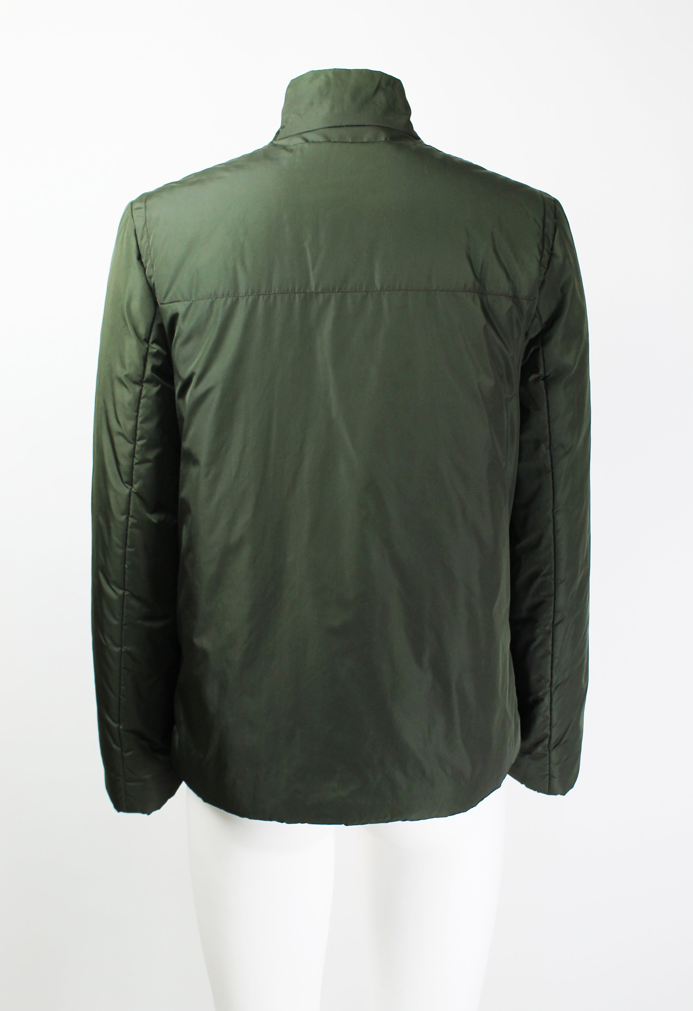 PRADA FW 1999 PADDED JACKET WITH LEATHER STRAPS
