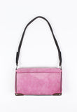 PRADA FW 1999 PINK SUEDE AND MESH SHOULDER BAG