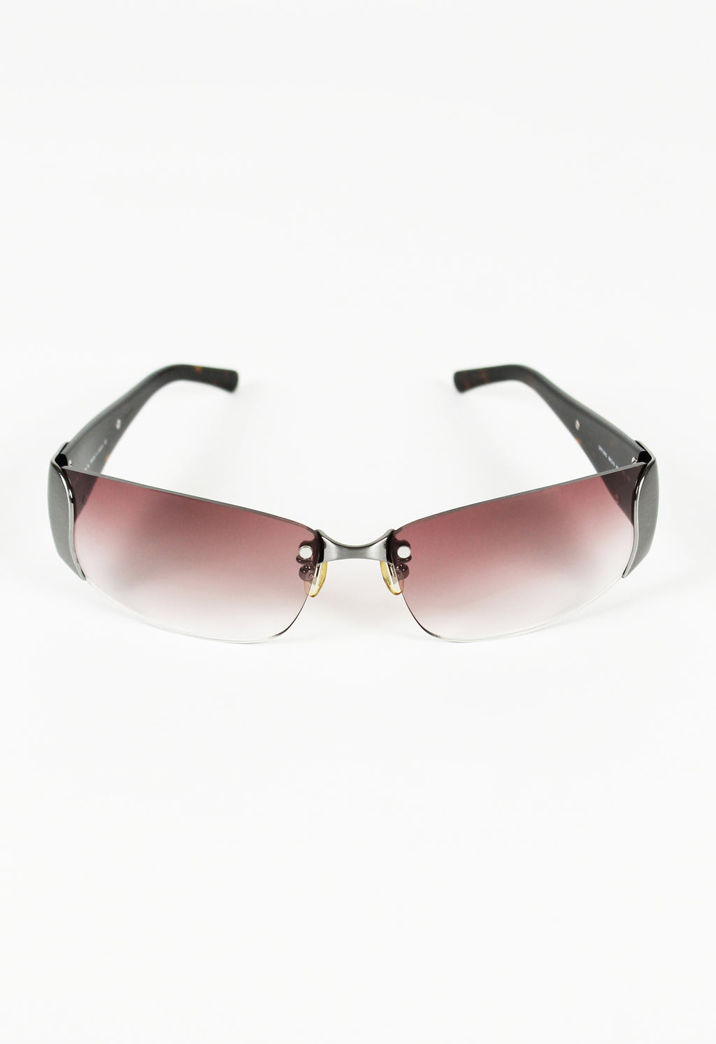 PRADA FW 2004 GRADIENT GUNMETAL SUNGLASSES