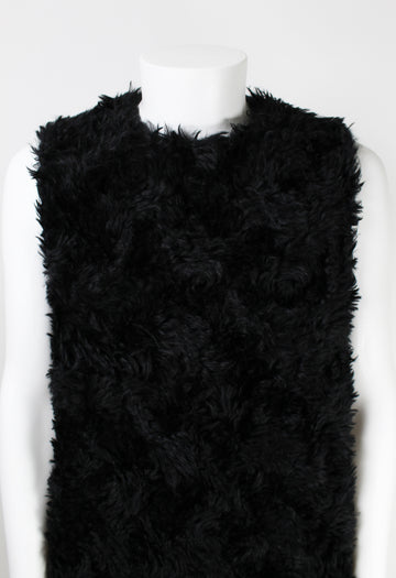 PRADA FW 2007 FAUX FUR MOHAIR VEST – THE 543
