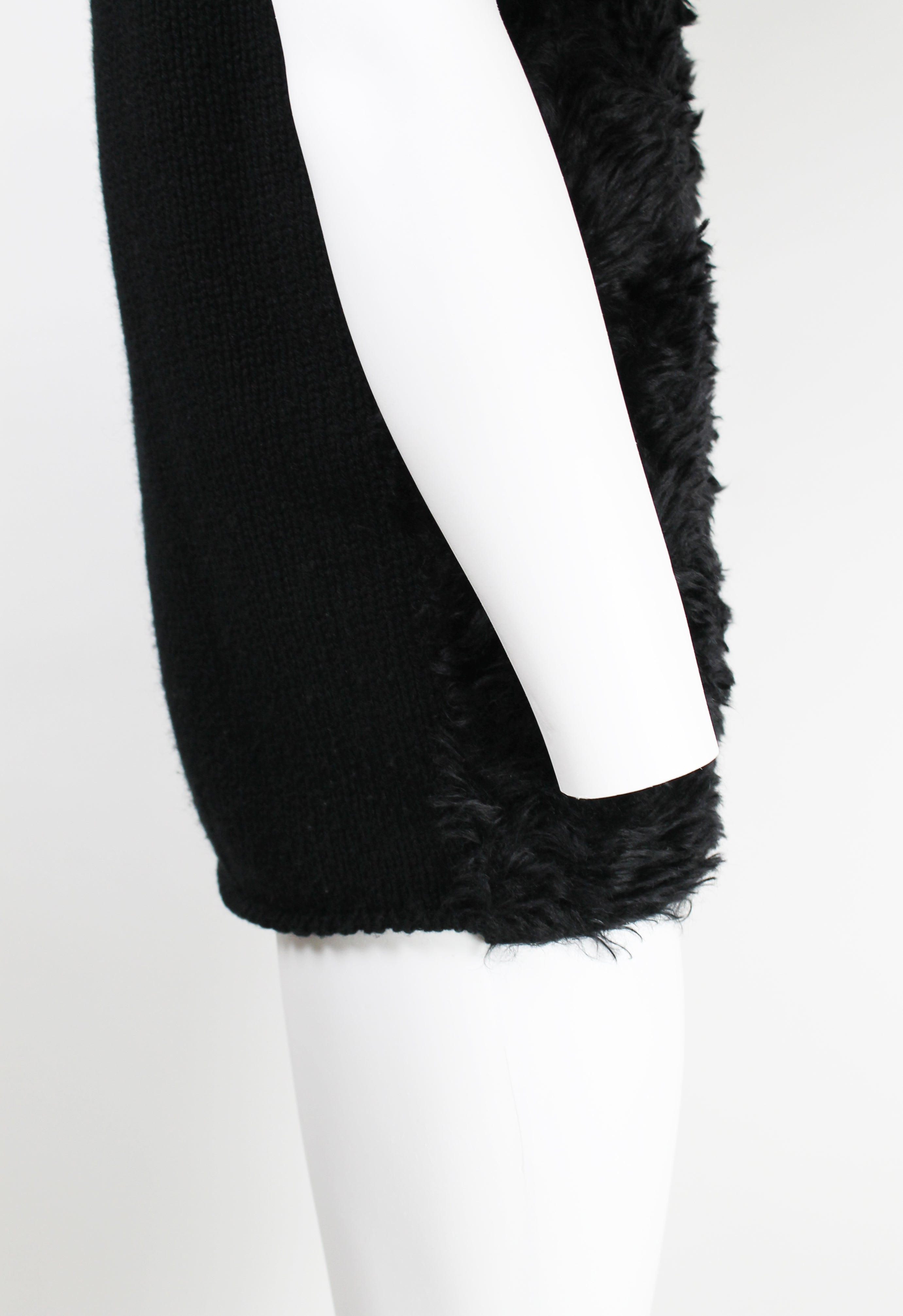 PRADA FW 2007 FAUX FUR MOHAIR VEST – THE 543