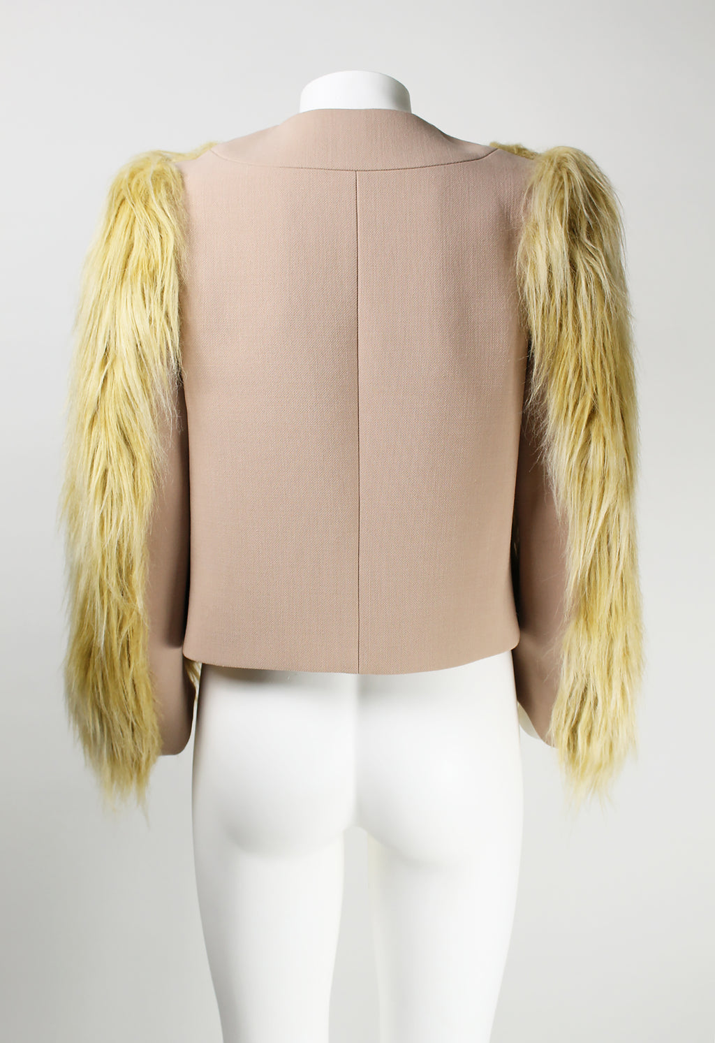 PRADA FW 2011 FAUX FUR JACKET