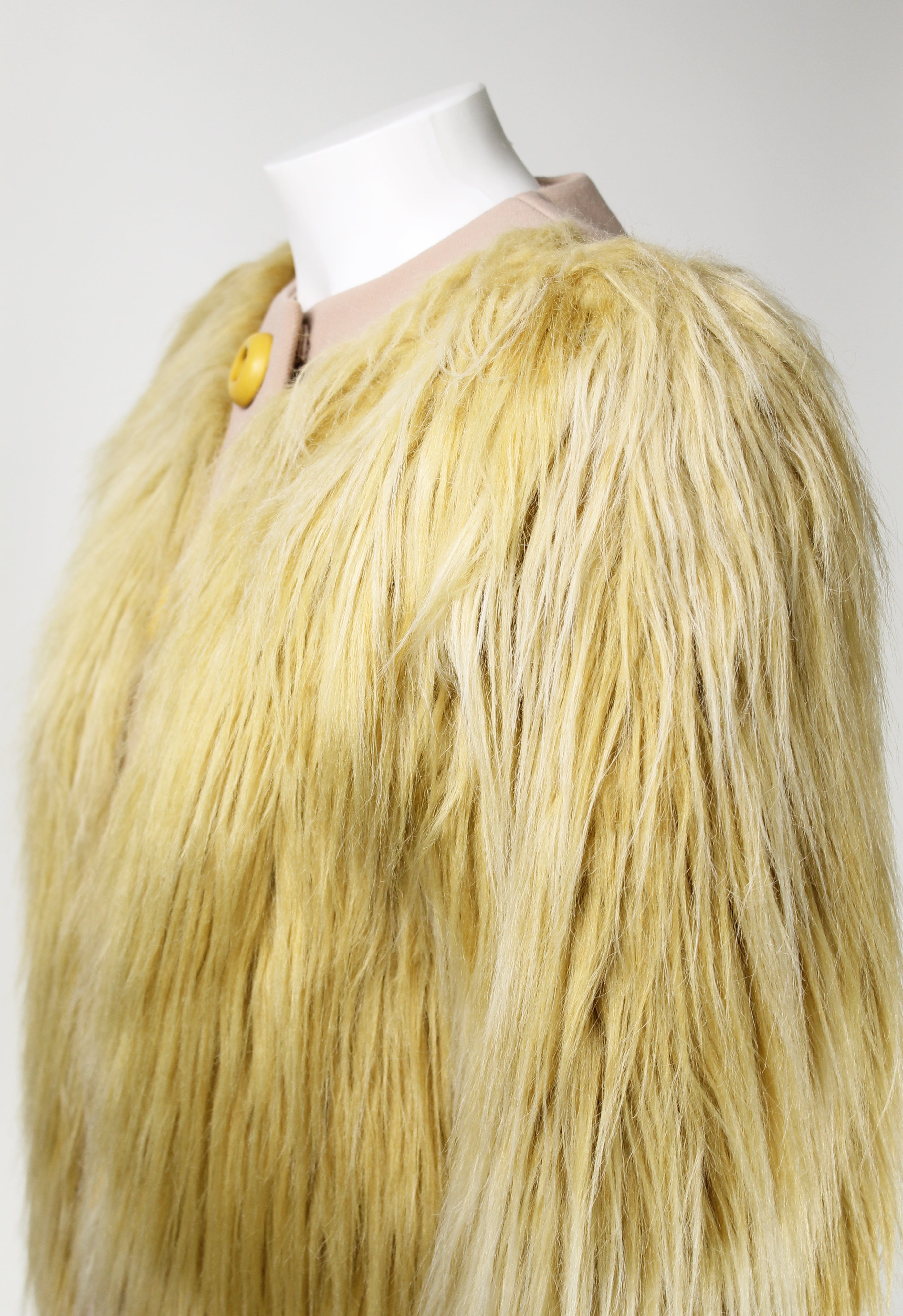 PRADA FW 2011 FAUX FUR JACKET