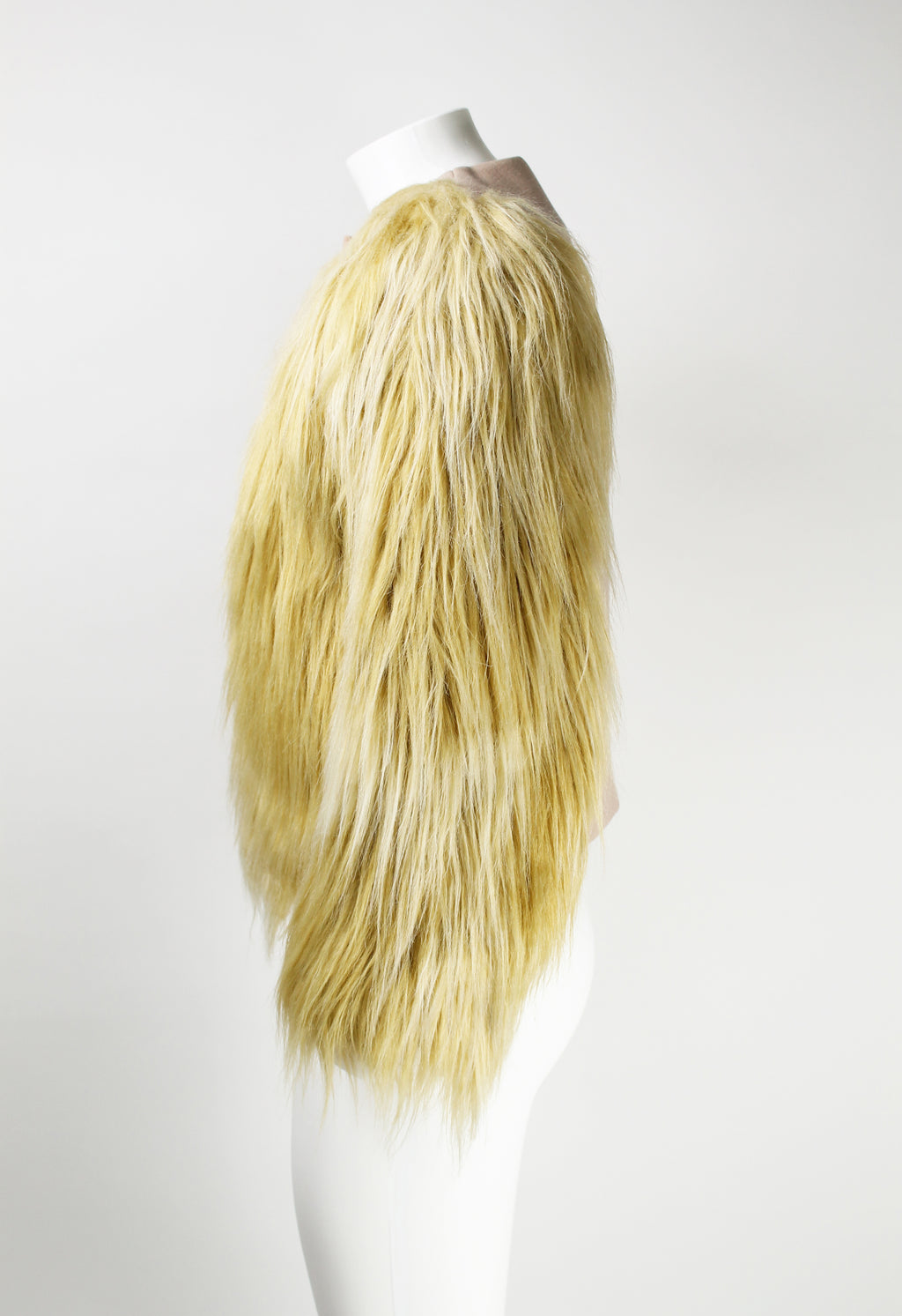 PRADA FW 2011 FAUX FUR JACKET