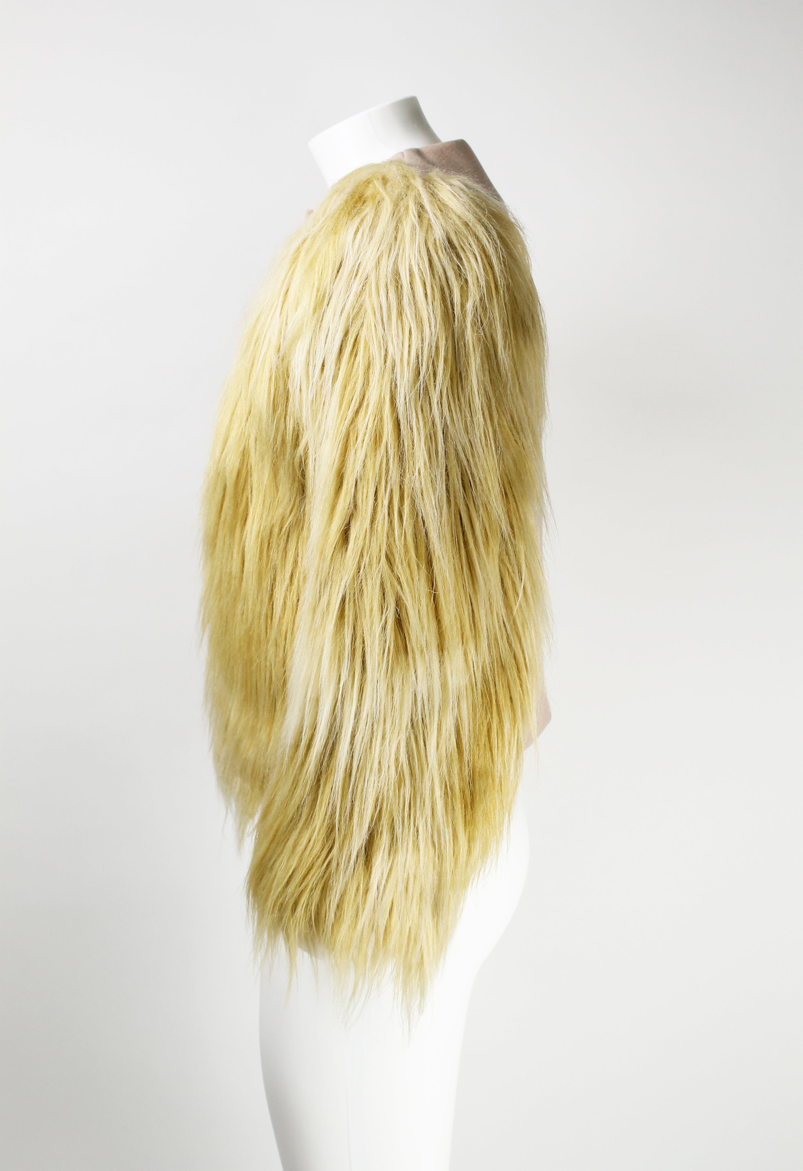 PRADA FW 2011 FAUX FUR JACKET