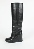 PRADA FW 2014 KNEE HIGH WEDGE BOOTS