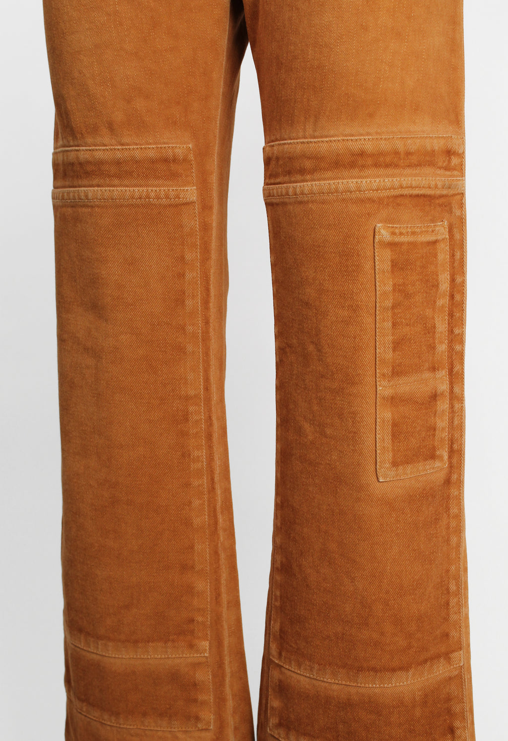 PRADA FW 2016 DISTRESSED DENIM PATCHWORK JEANS