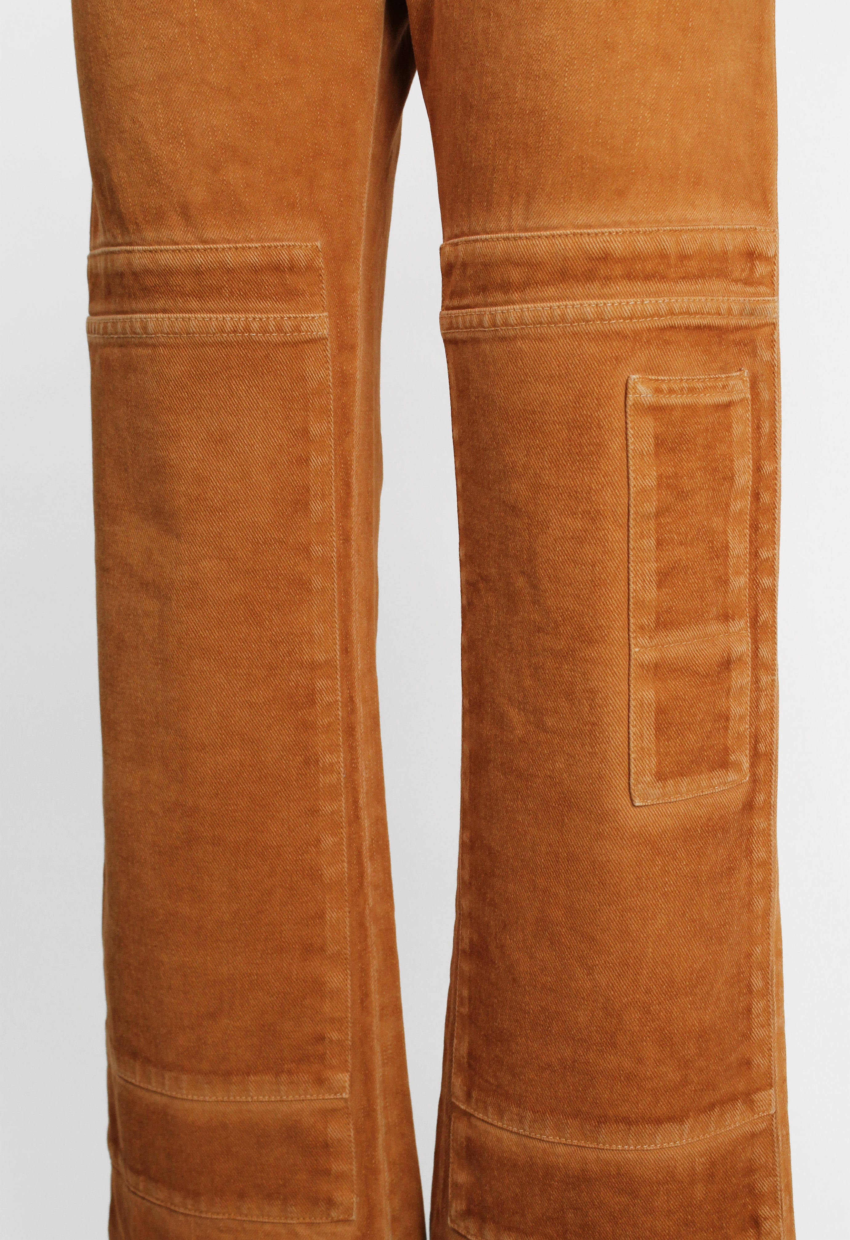 PRADA FW 2016 DISTRESSED DENIM PATCHWORK JEANS
