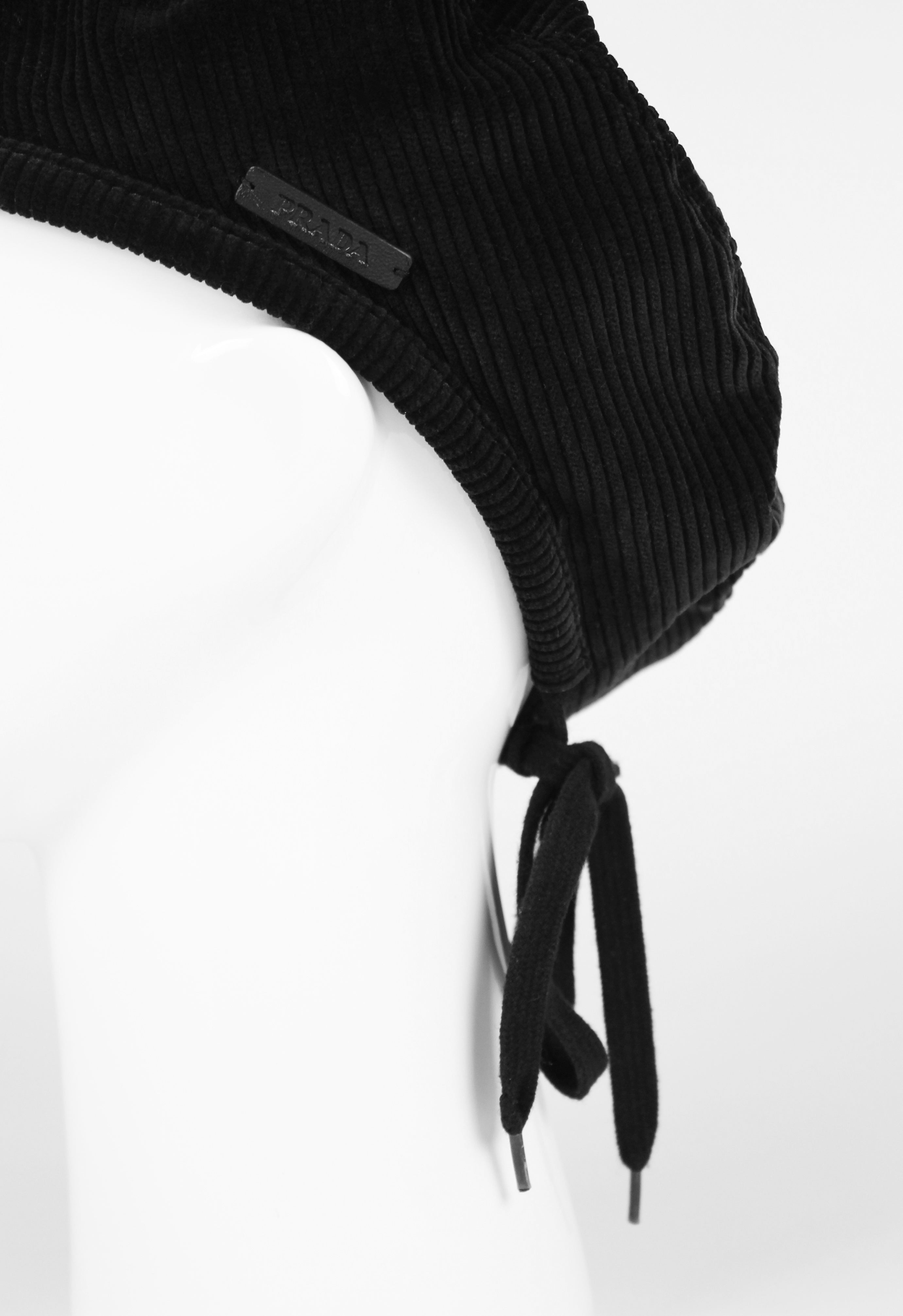PRADA FW 2017 CORDUROY BERET