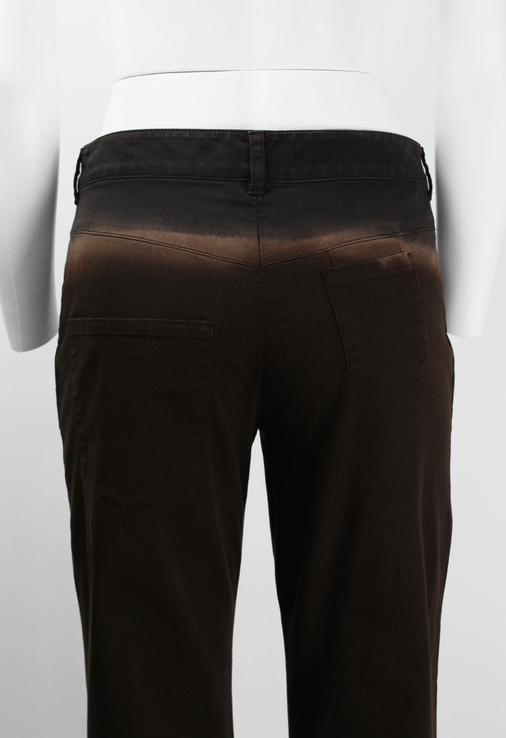 PRADA SS 2004 GRADIENT TROUSERS