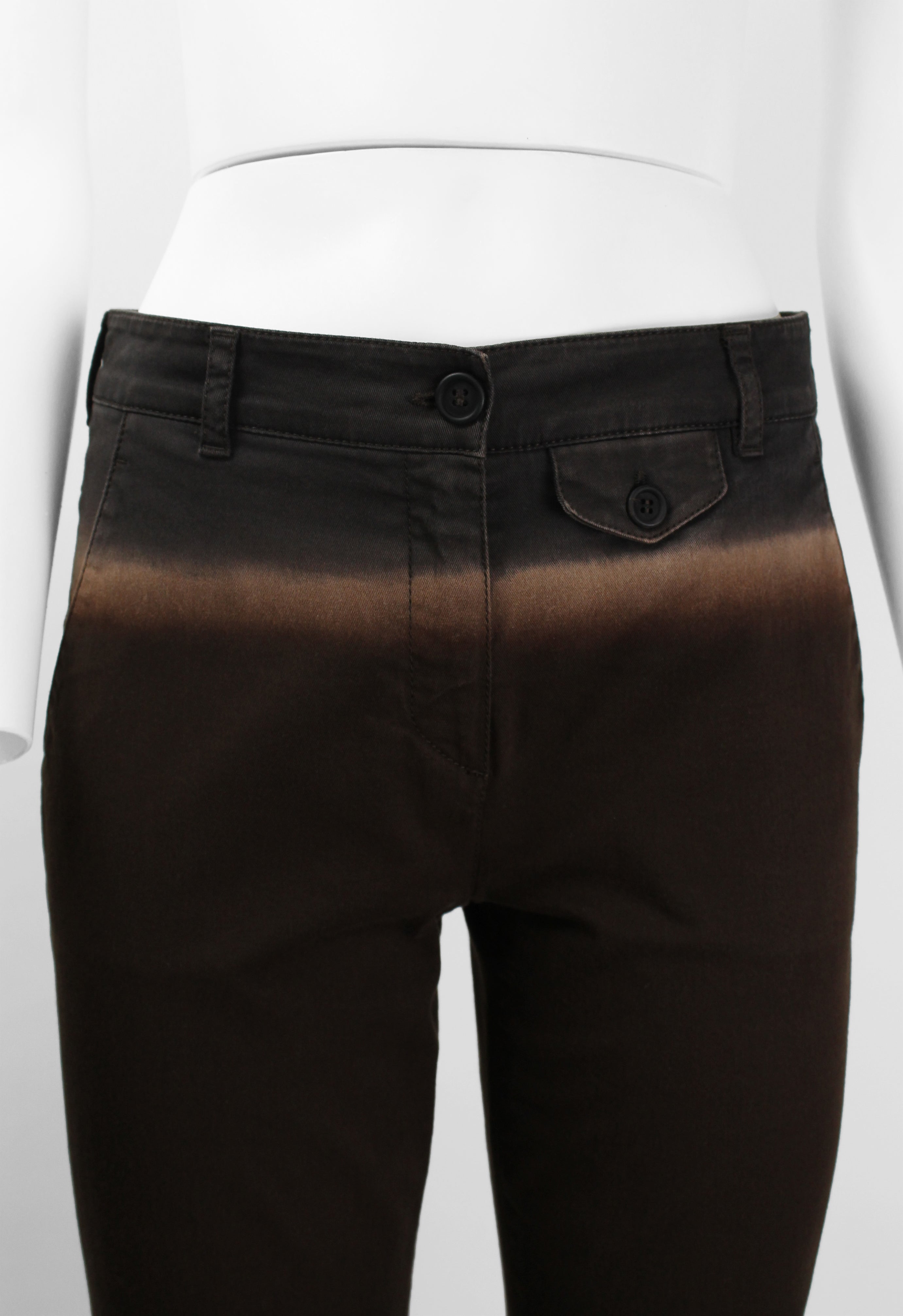 PRADA SS 2004 GRADIENT TROUSERS