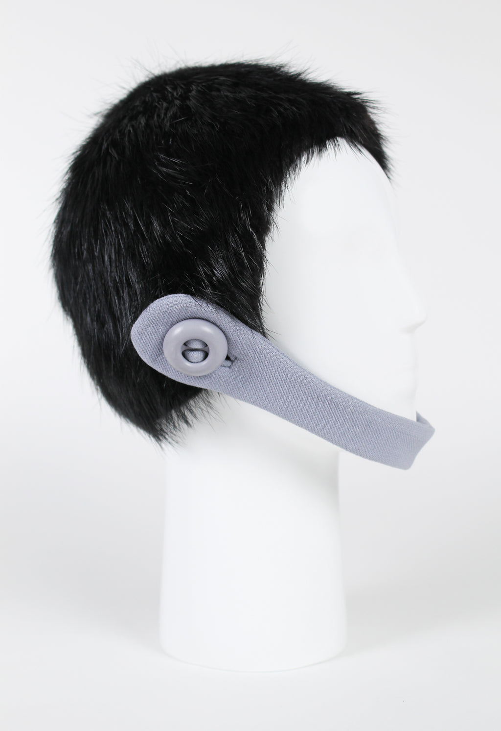 PRADA FW 2011 RUNWAY FUR HELMET HAT