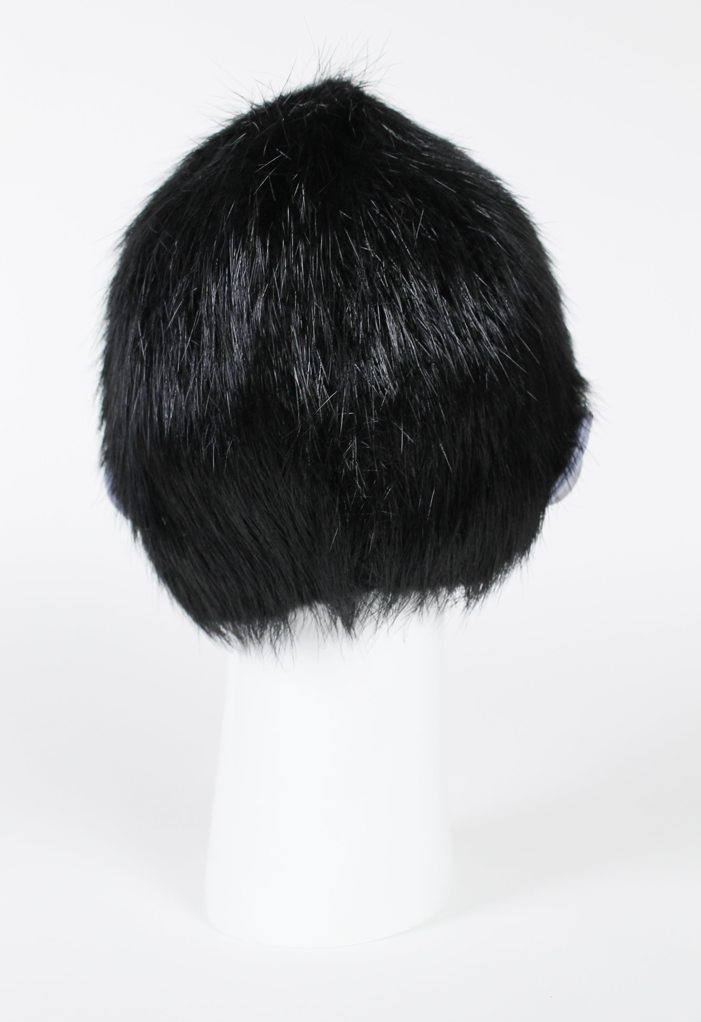 PRADA FW 2011 RUNWAY FUR HELMET HAT