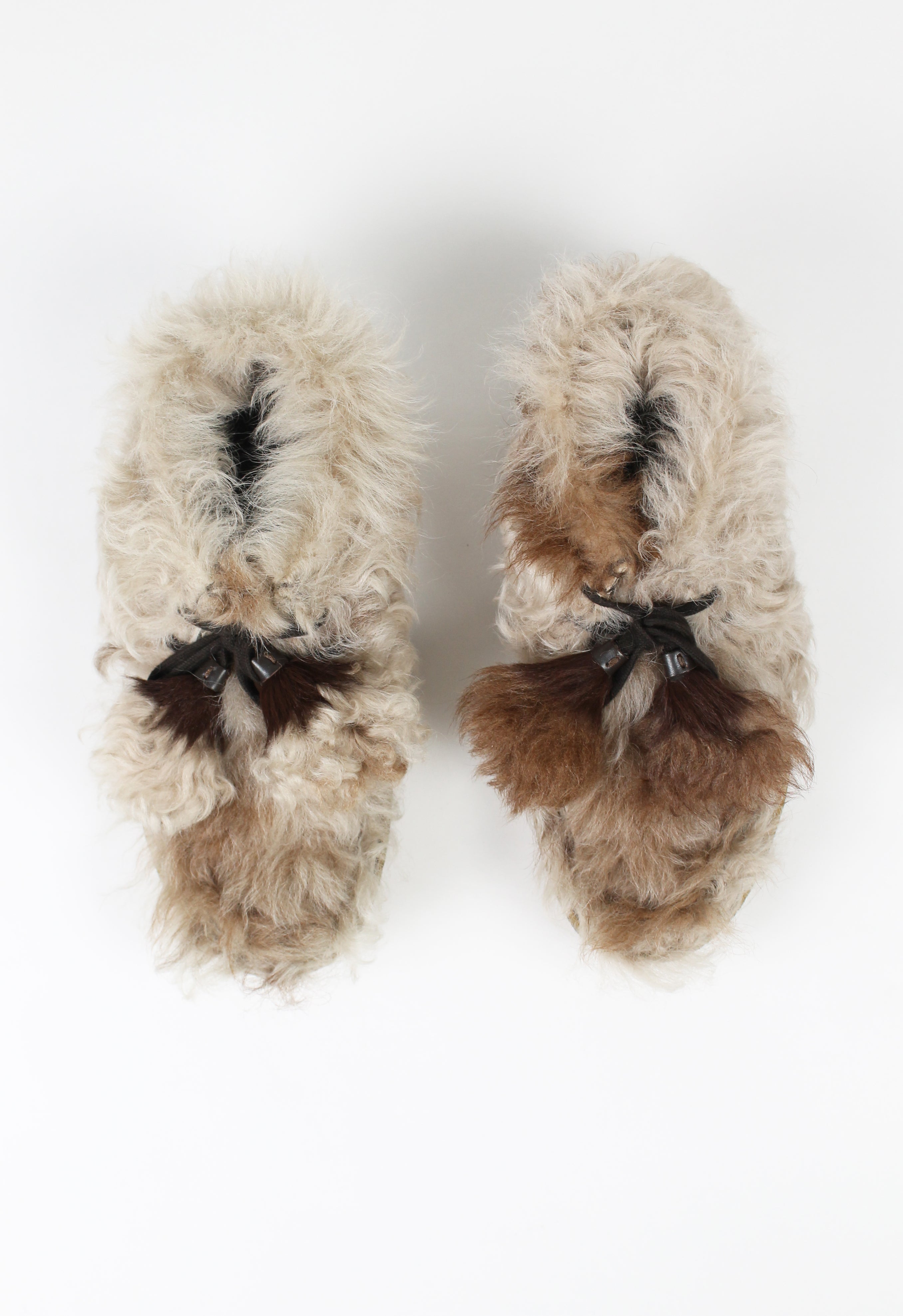 PRADA FW 2017 FUR CHUKKA BOOTS