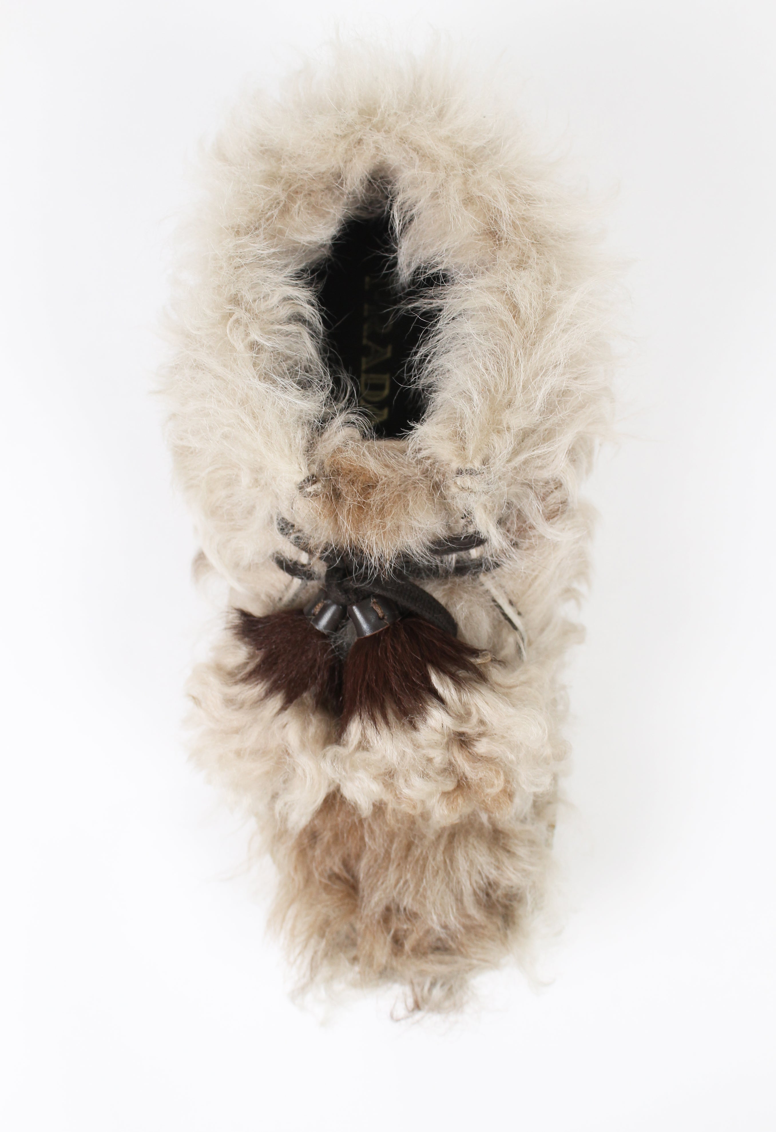 PRADA FW 2017 FUR CHUKKA BOOTS