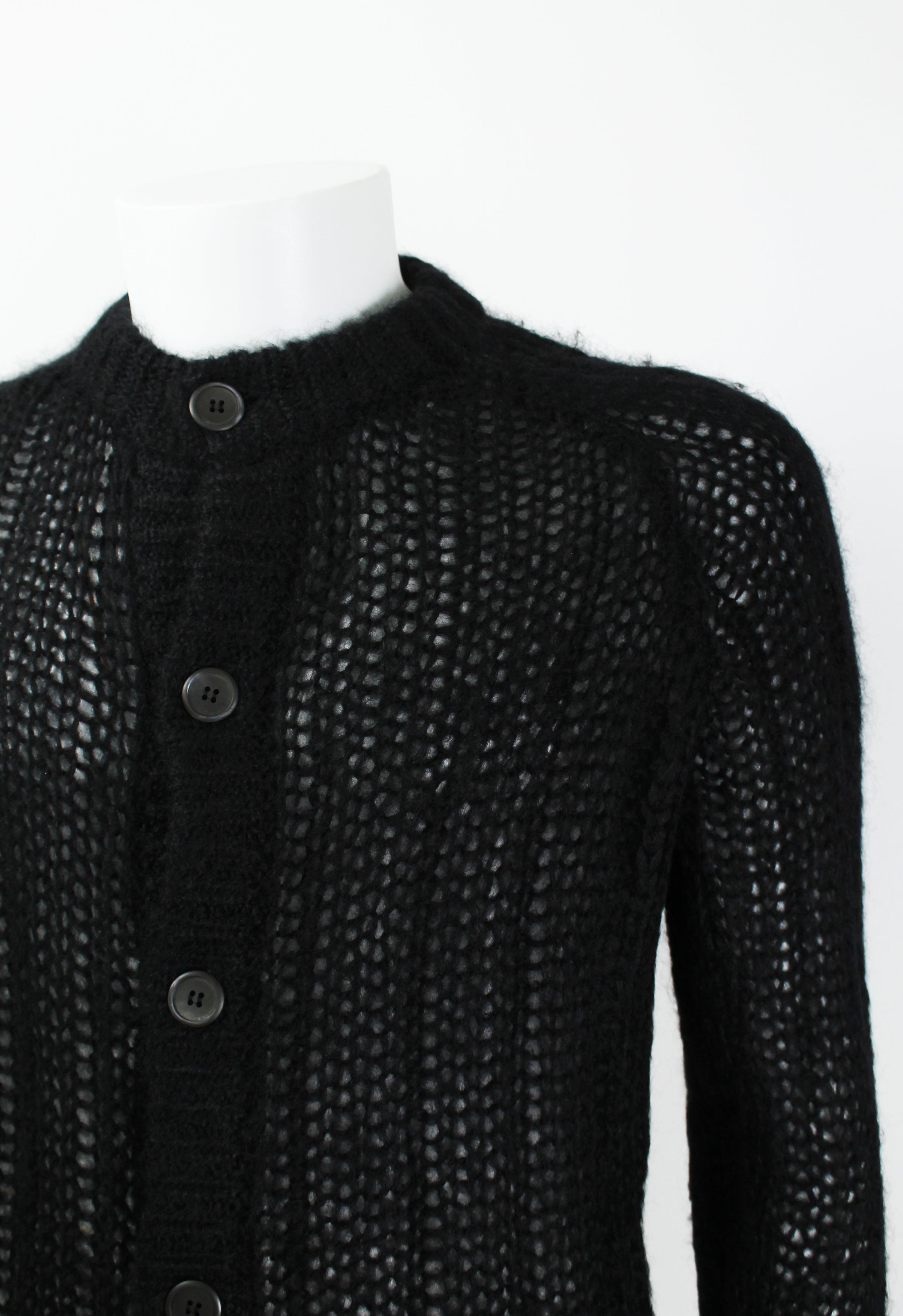 Prada hot sale mohair cardigan