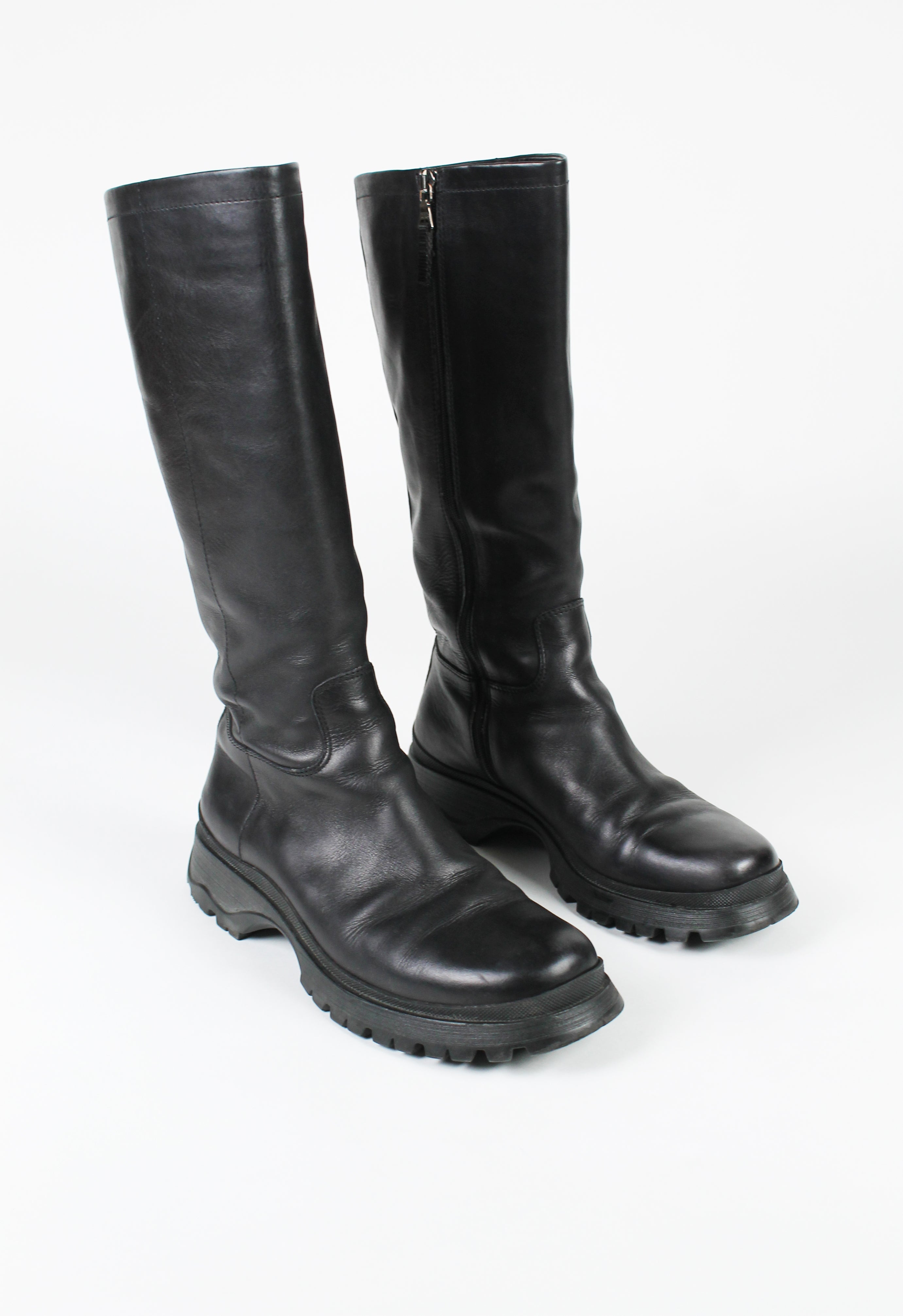 PRADA SPORT レザーブーツ PRADA - プラダ スポーツ PRADA SPORT ブーツ ショートブーツ