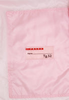 PRADA SPORT SS 2000 SHEER PINK CONVERTIBLE JACKET