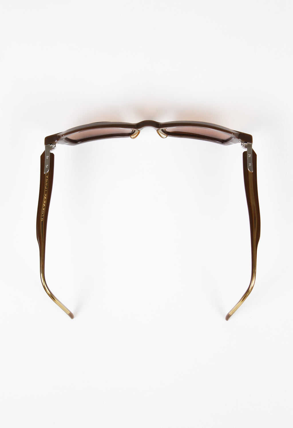 YOHJI YAMAMOTO 1990'S BROWN REVERSE SUNGLASSES